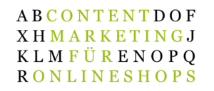 content marketing fur online shops