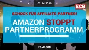 Amazon stoppt Partnerprogramm