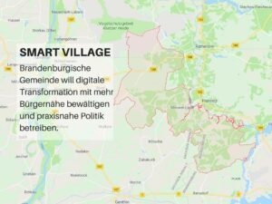 Gemeinde Milower Land möchte von der Digitalisierung profitieren und nimmt daher am Wettbewerb „Smart Village“ der Landesmedienanstalt Berlin-Brandenburg teil.