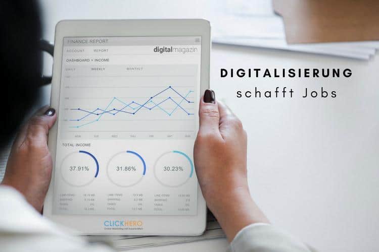 Joblift sagt: Die Digitalisierung schafft Jobs