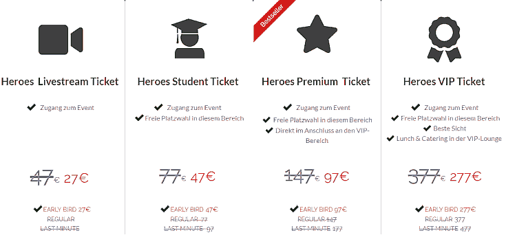 Digital Heroes Festival Tickets