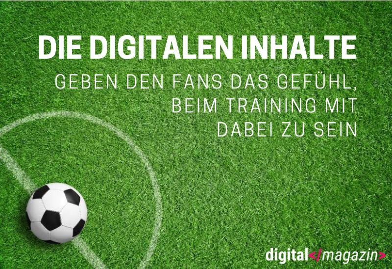 Ein digitaler Fußball auf einer grünen Wiese symbolisiert die zunehmende Digitalisierung deutscher Fußballvereine.