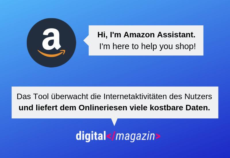 Amazon Assistant – Nutzer schenken dem Onlineriesen ihre Daten