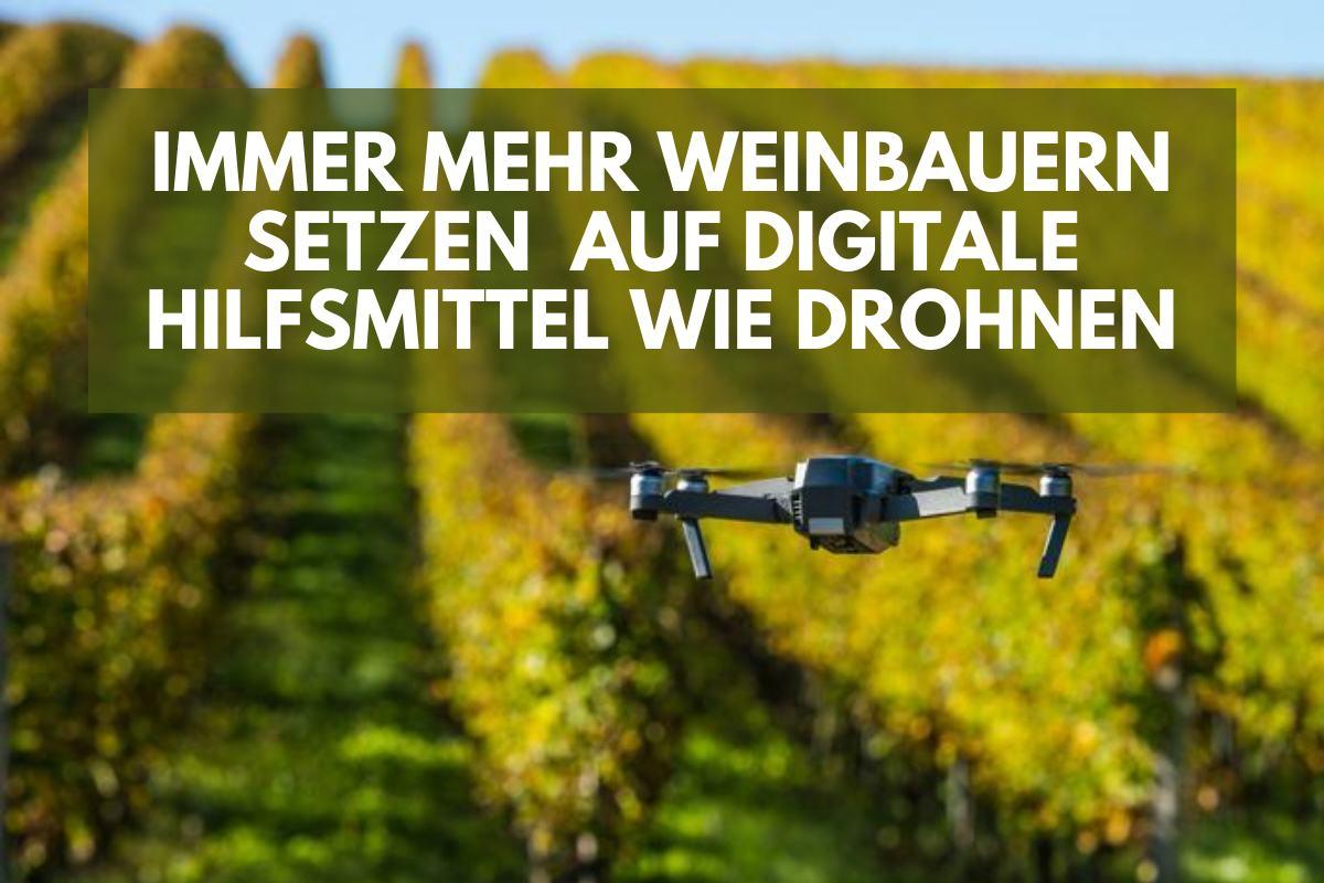Schweizer Weinbauern nutzen Drohnen in der Landwirtschaft