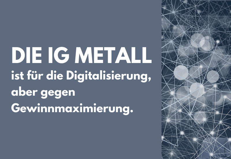IG Metall protestiert gegen Stellenabbau in Gunzenhausen im Namen der Digitalisierung