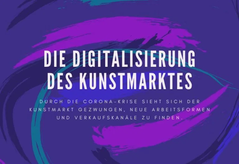 Kunstmarkt - Digitalisierung und Kunst: Was Sammler über den Kunstmarktbericht 2021 wissen müssen