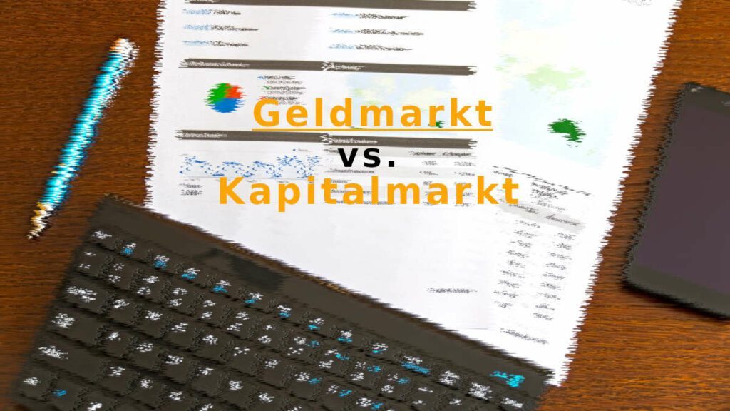 Geldmarkt vs. Kapitalmarkt