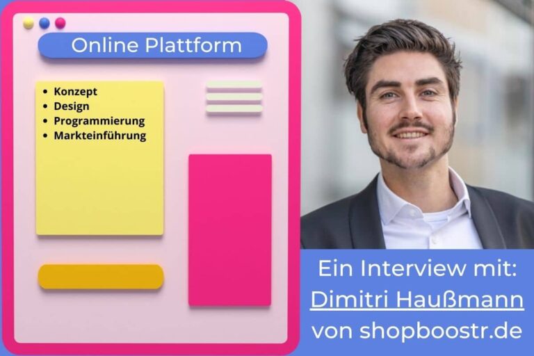Wie baut man eine erfolgreiche Online Plattform auf? – ein Interview mit Shopboostr