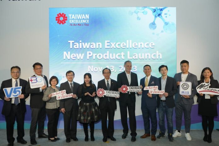 Taiwan Excellence Vorstoß für Produkteinführung auf der MEDICA 2023.
