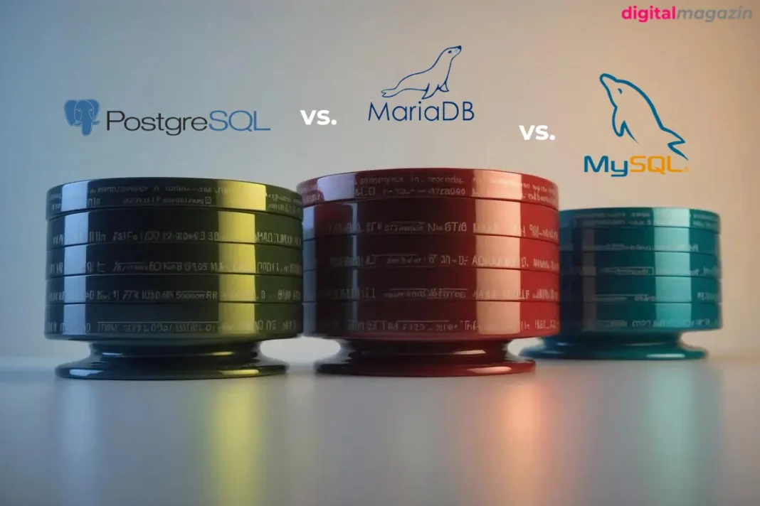 „PostgreSQL“, „MariaDB“ und „MySQL“ - Datenbank-Vergleich