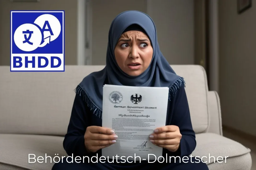 Behördendeutsch-Dolmetscher