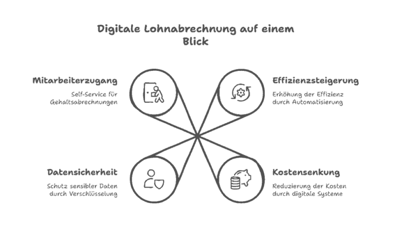 digitale Lohnabrechnung