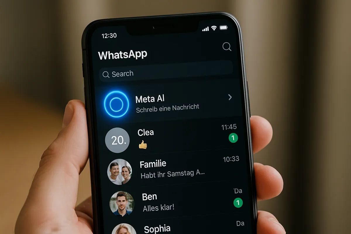 Meta AI aus WhatsApp ausblenden
