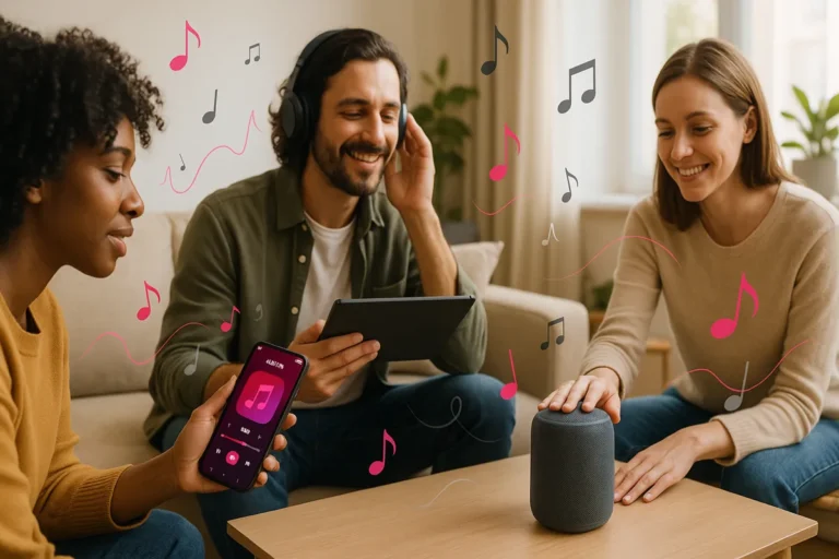 Musik-Streaming-Dienste in Deutschland 2025: Der ultimative Vergleich aller Anbieter Der deutsche Musik-Streaming-Markt erreicht 2025 neue Rekordhöhen mit über 1,4 Milliarden Euro Umsatz und zeigt gleichzeitig dramatische Veränderungen durch Preiserhöhungen, KI-Integration und neue Audioqualitäts-Standards. Spotify erhöht im Juni 2025 alle Tarife um 1 Euro, während Apple Music und Amazon Music ihre Lossless-Angebote als Wettbewerbsvorteil ausspielen. Mit einer Marktpenetration von 32,6% und über 236 Milliarden Streams jährlich dominiert Streaming inzwischen 85% des deutschen Musikmarktes. Die Landschaft wird von drei Haupttrends geprägt: der Standardisierung von verlustfreier Audioqualität bei Premium-Anbietern, der verstärkten Integration von KI-Funktionen für personalisierte Empfehlungen und dem Aufkommen spezialisierter Tarife für verschiedene Nutzergruppen. Während Spotify seine Marktführerschaft mit 87% Markenbekanntheit verteidigt, positionieren sich Apple Music und Amazon Music durch überlegene Audioqualität und Ökosystem-Integration als ernsthafte Konkurrenten. Vollständige Marktübersicht: Alle verfügbaren Streaming-Dienste https://digital-magazin.de/von-perpetual-zum-abo/ Die großen Premium-Anbieter mit aktuellen 2025-Konditionen Spotify dominiert weiterhin den deutschen Markt trotz anstehender Preiserhöhungen. Der schwedische Marktführer wird ab Juni 2025 seine Preise um jeweils einen Euro anheben: Individual steigt auf 11,99€, Family auf 18,99€ und Student auf 6,99€ monatlich. Mit über 100 Millionen Songs und dem besten Empfehlungsalgorithmus der Branche rechtfertigt Spotify diese Erhöhung mit Investitionen in neue Features wie den AI DJ und geplante HiFi-Qualität im kommenden "Super Premium"-Tarif für voraussichtlich 5-6€ Aufpreis. Apple Music bietet das beste Preis-Leistungs-Verhältnis bei Audioqualität, da Lossless Audio und Spatial Audio mit Dolby Atmos bereits im Standard-Abo für 10,99€ enthalten sind. Der Dienst umfasst 100+ Millionen Songs plus die separate Apple Music Classical App und erlaubt Downloads von bis zu 100.000 Titeln. Das Jahresabo für 109€ entspricht nur 9,08€ monatlich und macht Apple Music zur günstigsten Premium-Option für qualitätsbewusste Hörer. Amazon Music Unlimited punktet besonders für Prime-Mitglieder mit einem reduzierten Preis von 9,99€ statt 10,99€ monatlich. Der Dienst bietet HD, Ultra HD und Dolby Atmos in allen Tarifen und gewährt großzügige drei Monate kostenlose Testzeit. Zusätzlich profitieren Prime-Mitglieder von Amazon Music Free als werbefinanzierte Alternative und dem eingeschränkten Prime Music-Zugang. YouTube Music hat bereits 2024 seine Preise erhöht und kostet nun 10,99€ für Premium, bietet dafür aber einzigartigen Zugang zu Musikvideos und YouTube-exklusivem Content. Der neue YouTube Premium Lite-Tarif für 5,99€ ab April 2025 reduziert Werbung bei begrenzten Features und könnte eine attraktive Zwischenlösung darstellen. Tidal revolutionierte 2024 seine Tarifstruktur und bietet nun verlustfreie FLAC-Qualität, Dolby Atmos und Hi-Res Audio bereits im Standard-Abo für 10,99€. Nach der Abschaffung des kostenlosen Tiers fokussiert sich der norwegische Dienst vollständig auf Audiophile mit über 110 Millionen Songs in höchster Qualität. Deezer ging einen anderen Weg und erhöhte bereits Ende 2023 auf 11,99€ monatlich, bietet dafür aber HiFi-Qualität ohne Aufpreis in allen Premium-Tarifen. Das Jahresabo für 107,99€ gewährt 25% Rabatt und macht Deezer zur kostengünstigsten Lossless-Option für Jahresabonnenten. Spezialisierte und Nischendienste erweitern das Angebot Qobuz bedient als französischer Hi-Res-Spezialist die anspruchsvollste Hörerschaft mit Studio-Qualität für etwa 14,99€ monatlich und dem Sublime-Jahresabo für 179,99€ inklusive Download-Rabatten. Der Dienst kombiniert über 100 Millionen Tracks mit einem integrierten Musikmagazin und fokussiert sich explizit auf Audioqualität. IDAGIO spezialisiert sich auf klassische Musik und bietet die weltweit umfangreichste Sammlung klassischer Aufnahmen mit detaillierten Metadaten und kuratierten Sammlungen für Klassik-Liebhaber. SoundCloud bleibt die erste Adresse für Independent-Musik und Underground-Szenen mit SoundCloud Go+ für Major-Label-Inhalte, während der Grunddienst weiterhin kostenlosen Zugang zu Millionen selbst-hochgeladener Tracks bietet. Kostenlose Streaming-Alternativen: Mehr als nur Spotify Free Die Landschaft kostenloser Musik-Streaming-Dienste in Deutschland ist überraschend vielfältig und reicht von den bekannten werbefinanzierten Versionen der großen Anbieter bis hin zu völlig kostenlosen Geheimtipps. Spotify Free bleibt der Goldstandard unter den kostenlosen Optionen mit vollem Zugang zu über 100 Millionen Songs, allerdings mit Einschränkungen wie Shuffle-Modus auf Mobilgeräten und sechs Skips pro Stunde. Die Werbeeinblendungen alle 3-4 Songs finanzieren den kostenlosen Zugang zu der besten Musikempfehlungs-Engine der Branche. Ein überraschender Geheimtipp ist Nonoki, ein deutscher Dienst, der über 80 Millionen Songs völlig kostenlos und ohne Werbung anbietet. Da sich der Dienst noch in der Beta-Phase befindet und als APK-Download verfügbar ist, bleibt die langfristige Verfügbarkeit jedoch ungewiss. Deutsche Radio-Streaming-Optionen ergänzen das Angebot sinnvoll: phonostar bietet deutschen und internationalen Radioempfang mit Cloud-Aufnahmefunktion, während Audials Play als völlig werbefreie deutsche Lösung mit Equalizer und Massenaufnahme-Features überzeugt. TuneIn Radio ermöglicht Zugang zu über 100.000 Radiosendern weltweit und ist besonders für Live-Sport und Nachrichten wertvoll. Mixcloud füllt eine wichtige Nische für DJ-Mixes und Radio-Shows, auch wenn Rückspul-Funktionen fehlen und Shows nur begrenzt wiederholbar sind. Für elektronische Musik und DJ-Sets bleibt der Dienst jedoch unersetzlich. Häufigste Nutzerfragen: Was deutsche Streaming-Hörer wirklich wissen wollen https://digital-magazin.de/digitalisierung-definition/ Preise und Abos: Das brennt den Nutzern unter den Nägeln "Welcher Musik-Streaming-Dienst ist der beste in Deutschland?" Diese Frage lässt sich nur individuell beantworten: Spotify überzeugt mit den besten Algorithmen und sozialen Features, Apple Music bietet die größte Bibliothek mit Lossless-Qualität, Deezer punktet mit HiFi ohne Aufpreis, Amazon Music ist für Prime-Mitglieder unschlagbar günstig, und YouTube Music bietet einzigartige Videos und Covers. "Was kostet ein Musik-Streaming-Abo in Deutschland?" Die Standardpreise 2025 liegen bei 9,99-11,99€ für Einzelabos, 4,99-6,99€ für Studententarife und 14,99-18,99€ für Familienabos mit bis zu sechs Personen. Alle Anbieter gewähren kostenlose Testphasen zwischen einem und drei Monaten. "Wie funktionieren Familienabos?" Familientarife erlauben sechs separate Accounts für Haushaltsmitglieder mit individuellen Playlists und Empfehlungen. Anbieter prüfen teilweise Adressen zur Missbrauchsvermeidung, und die Kosten liegen zwischen 14,99€ und 18,99€ monatlich. Audioqualität und Technik im Fokus "Welcher Anbieter bietet die beste Audioqualität?" Für verlustfreie Qualität führen Tidal HiFi Plus, Apple Music, Amazon Music HD und Deezer HiFi die Liste an. Spotify bietet bisher nur bis 320 kbps, kündigt aber "Spotify Music Pro" für 2025 an. Bei Bluetooth-Kopfhörern ist der Unterschied meist nicht hörbar. "Funktioniert Musik-Streaming offline?" Alle Premium-Abos ermöglichen Offline-Downloads: Spotify bis 10.000 Songs, Apple Music bis 100.000 Songs. Downloads sind nur während der aktiven Abo-Laufzeit verfügbar. "Wie hoch ist der Datenverbrauch?" Bei 30 Minuten täglicher Nutzung entstehen 1-1,8 GB Datenverbrauch pro Monat, abhängig von der gewählten Qualität. Offline-Downloads im WLAN sparen mobiles Datenvolumen erheblich. Kündigungen und Account-Management "Wie kündige ich mein Abo?" Alle Dienste sind monatlich kündbar: Bei Spotify über App oder Website unter Profil → Abo verwalten, bei Apple Music über Einstellungen → Abonnements, bei Amazon über die Kontoverwaltung. Kündigungen werden meist zum Monatsende wirksam. "Was passiert mit meinen Playlists nach der Kündigung?" Bei kostenlosen Versionen bleiben Playlists mit Einschränkungen (Shuffle-Modus, Werbung) erhalten, Offline-Downloads werden jedoch gelöscht. Bei kompletter Account-Löschung gehen alle Daten verloren. Aktuelle Markttrends 2025: KI, Spatial Audio und regulatorische Herausforderungen Künstliche Intelligenz verändert das Hörerlebnis fundamental KI-Integration erreicht 2025 eine neue Qualitätsstufe mit Spotify's AI DJ, der personalisierte Moderationen liefert, und der neuen "AI Playlist"-Funktion, die Playlists durch Texteingaben erstellt. Apple kündigt Apple Intelligence-Integration für April 2025 in der EU an, während alle Anbieter verstärkt auf KI-basierte Musikanalyse und automatische Stimmungserkennung setzen. Regulatorische Herausforderungen durch den EU Digital Services Act erfordern ab August 2025 die Kennzeichnung KI-generierter Inhalte. Bei täglich 99.000 neuen Songs auf Plattformen, von denen viele KI-generiert sind, entstehen neue Fragen zur fairen Vergütung zwischen menschlich und algorithmisch erstellter Musik. Spatial Audio wird zum Standard-Feature Dolby Atmos Music etabliert sich als Premium-Standard bei Apple Music, Amazon Music und Tidal, wobei Apple bis zu 10% höhere Royalties für Spatial Audio Content zahlt. Die neue Apple ASAF-Technologie und die Integration in Automotive-Systeme wie Pioneer's CarPlay + Dolby Atmos machen räumlichen Klang massentauglich. Die Verfügbarkeit wächst kontinuierlich mit AirPods, HomePod und Atmos-Soundbars als kompatible Hardware, während wachsende Bibliotheken remasterter Klassiker wie dem kompletten Oasis-Katalog das Angebot bereichern. Preiserhöhungen als branchenweiter Trend Spotify's Preiserhöhung um 1€ ab Juni 2025 folgt einem branchenweiten Trend, der bereits YouTube Music erfasst hat und voraussichtlich auch Amazon Music betreffen wird. Diese Entwicklung spiegelt gestiegene Kosten für Lizenzen, Technologieinvestitionen und Inflation wider. Nutzerreaktionen zeigen Kostenbewusstsein: 31% der Nutzer erwägen Kündigungen bei weiteren Preiserhöhungen, während verstärkt Family-Abos zur Kostenverteilung und werbefinanzierte Alternativen genutzt werden. Marktstatistiken und Vergleichstabellen Kernvergleich der wichtigsten Anbieter 2025 Anbieter Einzelpreis Familienpreis Audioqualität Katalog Offline-Limit Spotify 10,99€ (ab Juni 11,99€) 17,99€ (ab Juni 18,99€) 320 kbps (HiFi geplant) 100M+ Unbegrenzt Apple Music 10,99€ 16,99€ Lossless + Spatial 100M+ 100.000 Tidal 10,99€ 16,99€ Hi-Res FLAC + Dolby Atmos 110M+ Unbegrenzt Amazon Music 10,99€ (9,99€ für Prime) 16,99€ Ultra HD + Dolby Atmos 100M+ Unbegrenzt YouTube Music 10,99€ 16,99€ 256 kbps 100M+ Unbegrenzt Deezer 11,99€ 19,99€ HiFi FLAC 120M+ 2.000 Marktpenetration und Wachstumsprognosen Der deutsche Streaming-Markt zeigt robustes Wachstum mit einer prognostizierten Steigerung von 1,42 Milliarden Euro 2025 auf über 2,6 Milliarden Euro bis 2027. Die Nutzerpenetration steigt von 32,6% auf 34,1%, während der durchschnittliche Erlös pro Nutzer bei 52,02€ liegt. Streaming dominiert mit 85% Marktanteil den deutschen Musikmarkt, während physische Tonträger auf nur noch 15% geschrumpft sind. Mit über 236 Milliarden Streams 2024 (+11% vs. 2023) und einem Rekordtag von 927 Millionen Streams an Heiligabend zeigt sich die ungebrochene Dynamik des Marktes. Demografische Verteilung und Nutzungsgewohnheiten Junge Zielgruppen führen die Adoption an: 84% der 14-29-Jährigen nutzen Musikstreaming, während in der Altersgruppe 30-49 Jahre 69% erreicht werden. Hip-Hop/Rap dominiert bei Jugendlichen, während Deutschpop starkes Wachstum in den Streaming-Charts zeigt. Kostenbewusstsein prägt Entscheidungen: 56% der Nutzer nennen den Preis als wichtigsten Faktor, während nur 19% exklusive Inhalte als ausschlaggebend bewerten. 38% akzeptieren Werbung für günstigere Preise, aber nur 28% zahlen mehr für werbefreie Inhalte. Digital-magazin.de als Verlinkungspartner Digital-magazin.de positioniert sich als führende deutsche Plattform für digitale Transformation und Technologie-Trends mit einer spezialisierten B2B-Zielgruppe aus Entscheidungsträgern, IT-Verantwortlichen und Digital-Managern. Das Portal bietet optimale Verlinkungsmöglichkeiten für Musik-Streaming-Themen durch relevante Inhalte zu KI-Algorithmen, Cloud-Services, Digital Marketing und App-Entwicklung. Thematische Schnittmengen ergeben sich besonders in Bereichen wie Künstliche Intelligenz (Musik-Empfehlungsalgorithmen), User Experience (Personalisierung bei digitalen Services), FinTech (Subscription-Models) und Consumer Technology. Mit regelmäßigen Publikationen zu digitalen Trends und einer professionellen, WordPress-basierten Struktur bietet digital-magazin.de eine wertvolle Plattform für qualitativ hochwertige Verlinkungen. Zukunftsausblick: Streaming in Deutschland bis 2027 Der deutsche Musik-Streaming-Markt steht vor einer Phase der Konsolidierung und technologischen Innovation. Weitere KI-Integration in alle Aspekte der Musikerfahrung wird das Nutzererlebnis personalisieren, während verbesserte Spatial Audio-Adoption neue Qualitätsstandards setzt. Voice-Commerce-Integration und Erweiterte Realität-Musikerlebnisse werden zusätzliche Dimensionen eröffnen. Regulatorische Entwicklungen auf EU-Ebene werden mittelfristig Marktstrukturen beeinflussen, insbesondere durch verschärfte KI-Kennzeichnungspflichten und mögliche Streaming-spezifische Gesetzgebung. Die internationale Harmonisierung der Vergütungsstrukturen könnte fairere Bedingungen für Künstler schaffen, während Datenschutz-Anforderungen für Empfehlungsalgorithmen neue technische Standards erfordern. Der Schlüssel zum Erfolg liegt für Anbieter im Gleichgewicht zwischen Monetarisierung, Nutzererfahrung und regulatorischen Anforderungen. Während Spotify seine Marktführerschaft durch kontinuierliche Innovation verteidigt, positionieren sich Apple Music und Amazon Music durch überlegene Audioqualität und Ökosystem-Integration als starke Konkurrenten. Die Zukunft gehört Anbietern, die technologische Innovation mit faireren Geschäftsmodellen für alle Stakeholder verbinden können. Musik-Streaming-Dienste