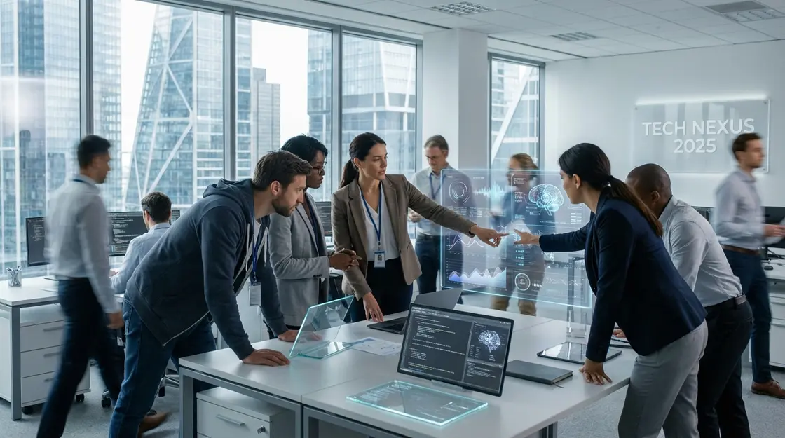 Automatisch gespeicherter Entwurf – Tech-Jahr 2025: Als die Zukunft endlich ankam (und wir fast nicht hinterherkamen