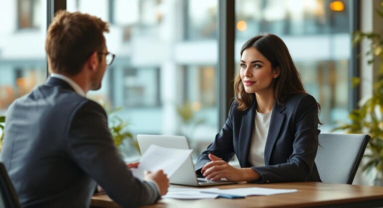 Gehaltsverhandlung 2026 – Professionelles Gehaltsgespräch im Büro