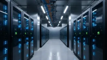 KI-Fabrik München Rechenzentrum mit Nvidia GPUs und High-Tech Servern