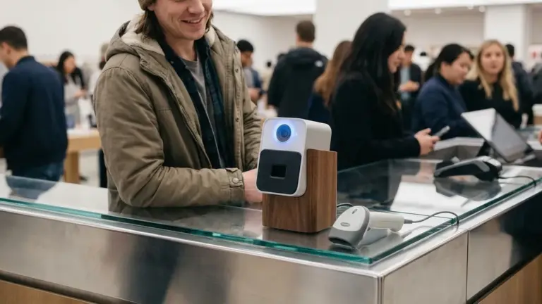 Biometrische Zahlung Gesichtserkennung