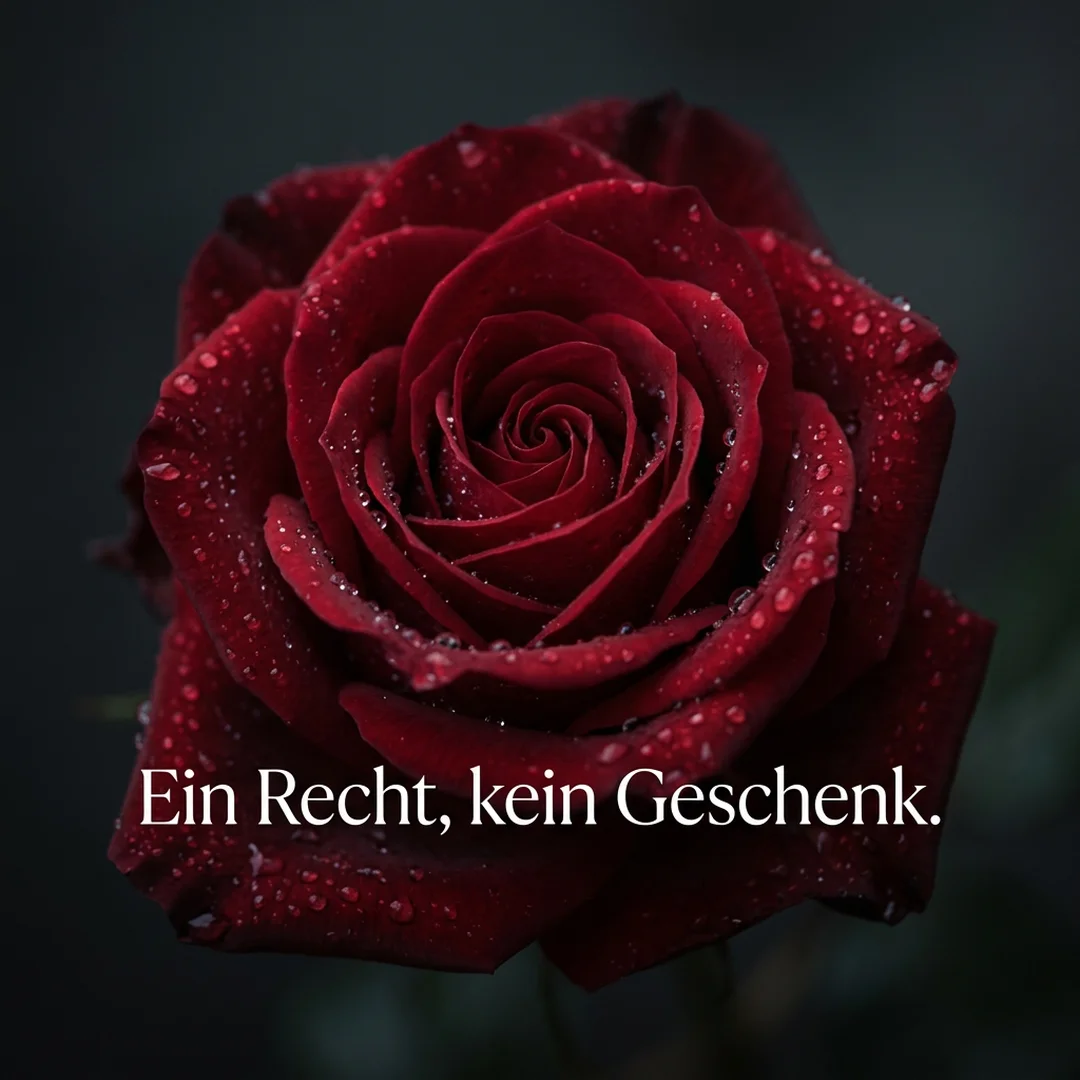 Frauentag Gleichberechtigung Rose