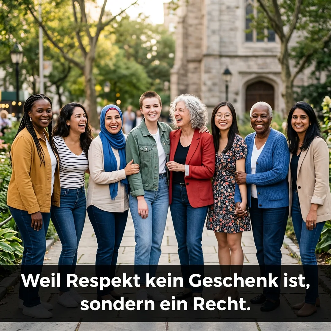 Frauentag Respekt Gleichberechtigung