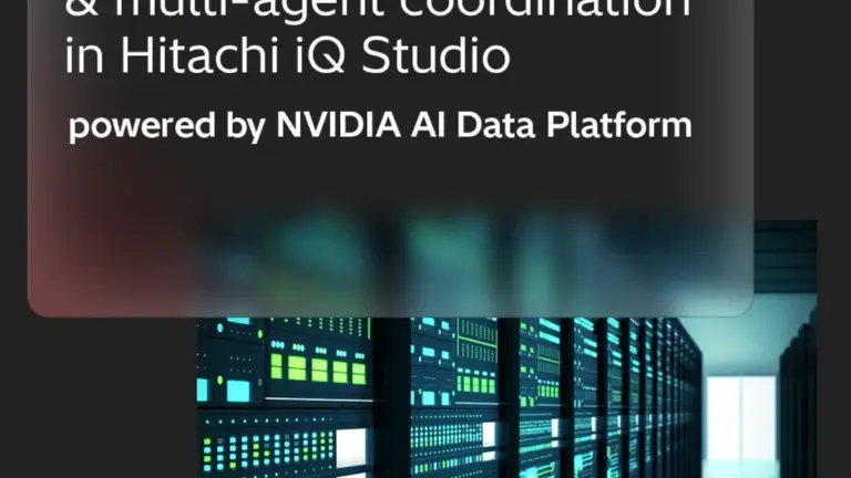 Hitachi Vantara erweitert Hitachi iQ für unternehmensweite Agentic AI mit NVIDIA Blackwell GPUs
