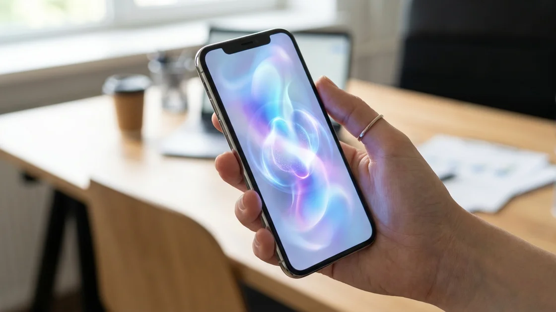 KI-Agenten auf Android: Hand hält Smartphone mit intelligenter Gemini-Oberfläche