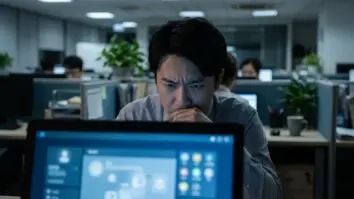 Phishing-Angriff erkennen – Person erkennt verdächtige Betrugs-E-Mail