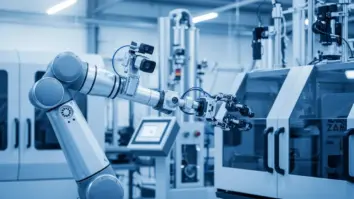 Physical AI Roboter in moderner Fabrik