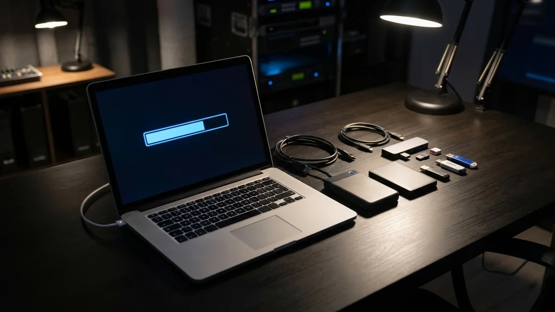 Backup-Strategie gegen Ransomware – externe Festplatten und USB-Sticks