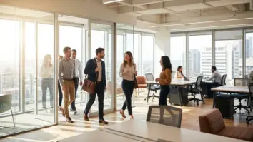 Mitarbeitende kehren ins Büro zurück nach Remote-Work-Phase