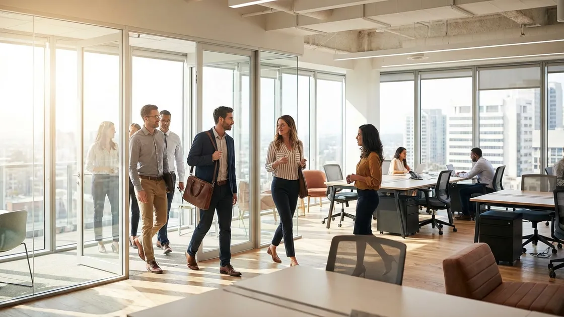 Mitarbeitende kehren ins Büro zurück nach Remote-Work-Phase