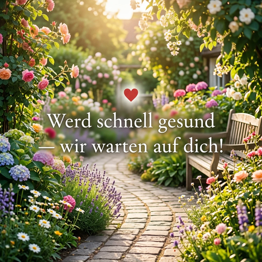 ❤️ Werd schnell gesund — wir warten auf dich!