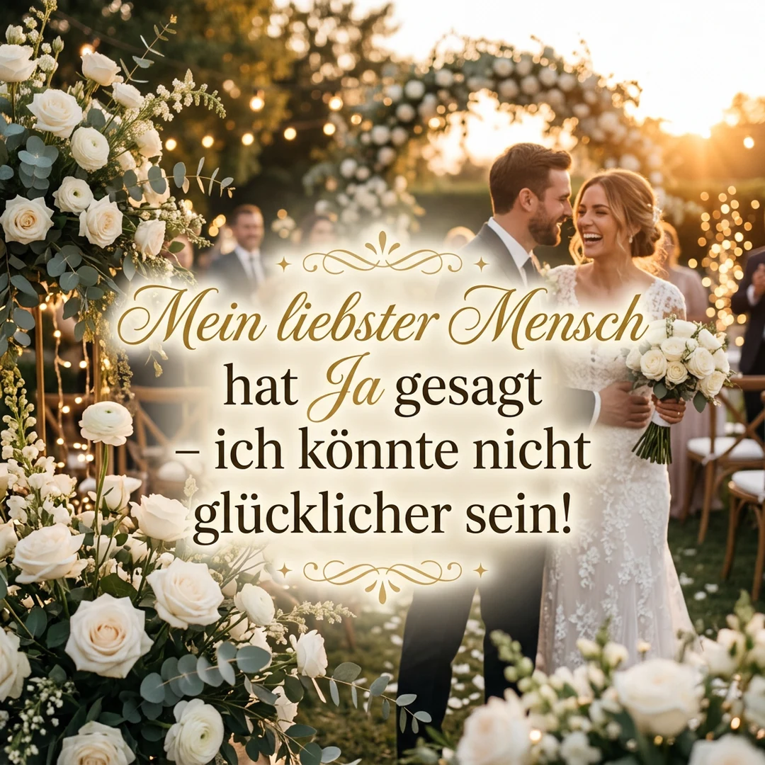 Mein liebster Mensch hat Ja gesagt – ich könnte nicht glücklicher sein!