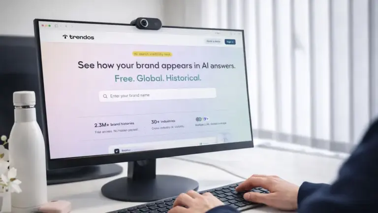 Trendos Tool misst Marken-Sichtbarkeit in KI-Suchmaschinen wie ChatGPT und Google AI Overviews