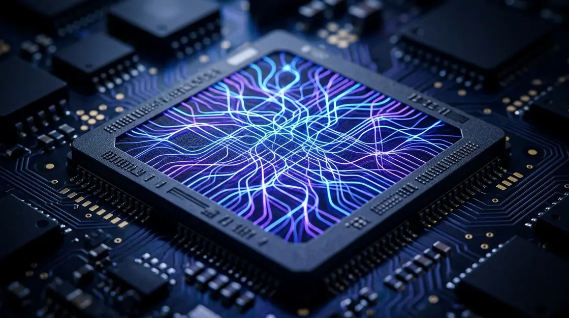 On-Device KI Chip in einem modernen Smartphone – Neural Processing Unit