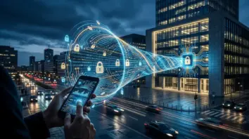 Open Banking, FinTech – Open Banking Architektur: Verschlüsselter Datentunnel zwischen Nutzer und Bank via FinTech