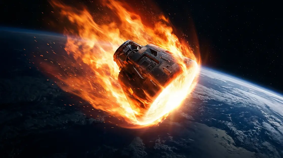 Orion-Kapsel Hitzeschild Wiedereintritt Artemis II