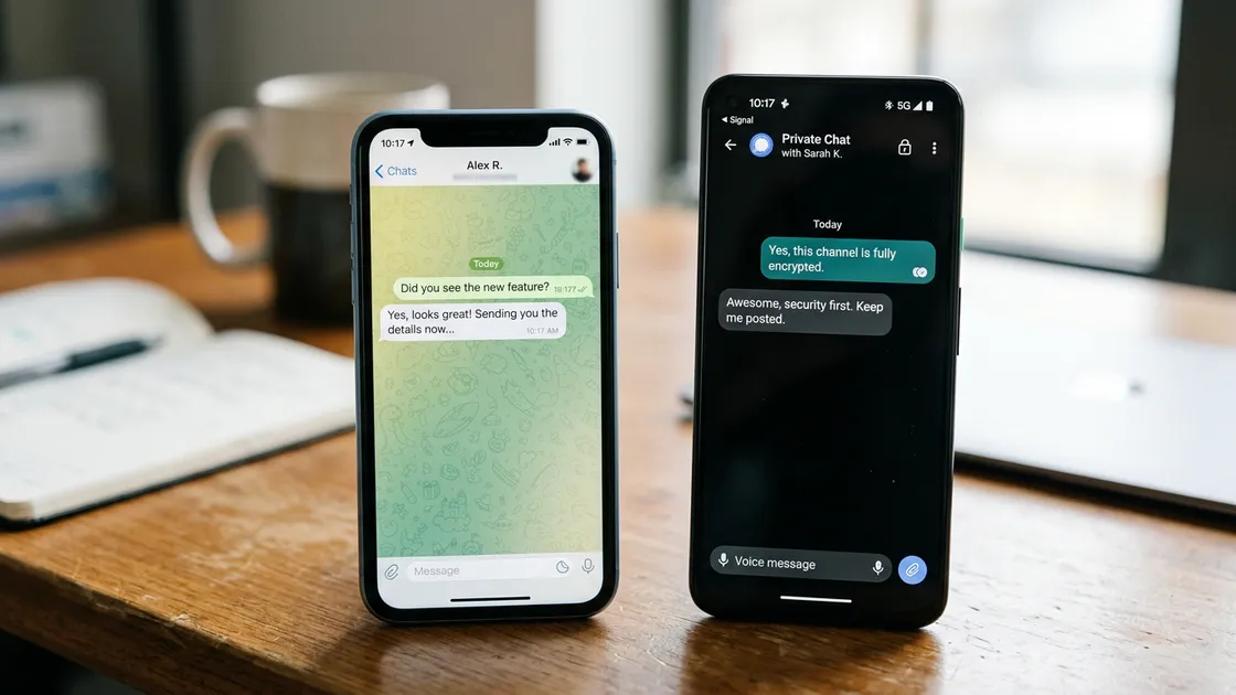 Signal - Signal vs. Telegram: Datenschutz-Vergleich