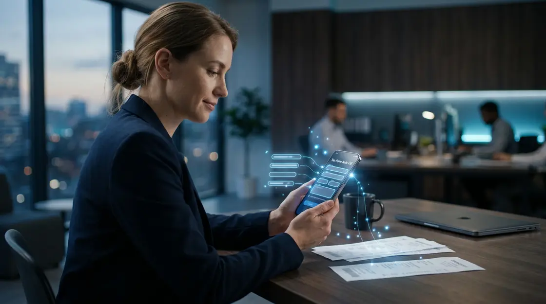 Steuer App KI füllt digitale Steuererklärung automatisch aus