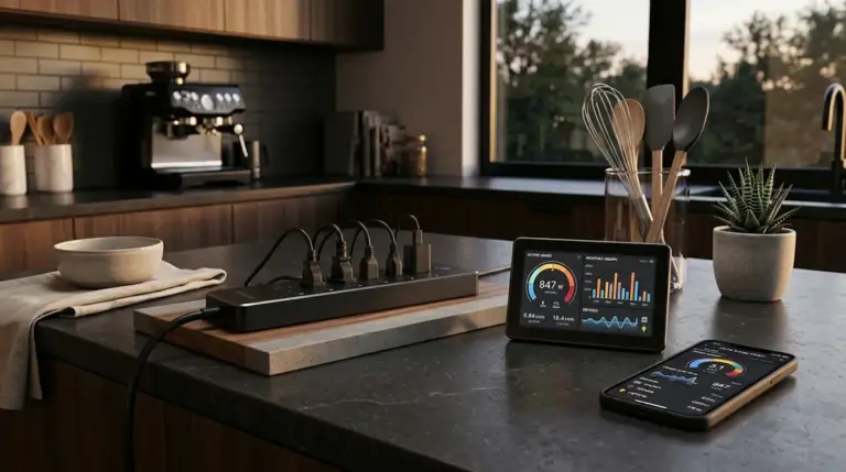 Smarte Steckdose und Strommessgerät zum Strom sparen im Haushalt