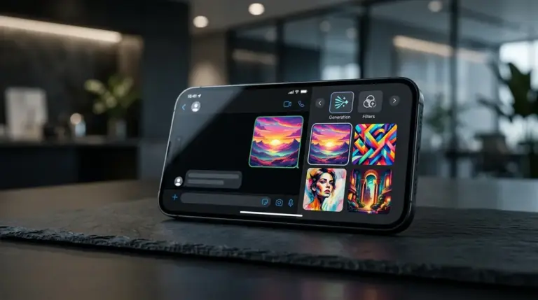 WhatsApp KI, Bildbearbeitung Mobile – WhatsApp KI Bildbearbeitung Mobile – KI-Tools direkt im Messenger