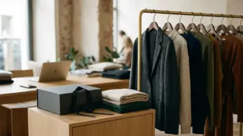 Breuninger Online-Shop Titelbild mit Premium-Mode und Online-Shopping-Szene (Symbolbild)