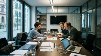 Copilot Enterprise, AI Licensing – Copilot Enterprise Pricing Kalkulation im Unternehmens-Meeting