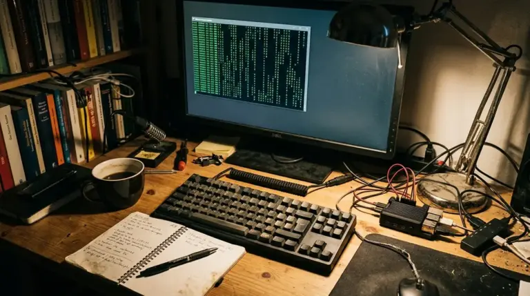 Gemini CLI, modellunabhängige CLI-Tools – Gemini CLI Terminal-Session mit Log-Analyse auf einem Entwickler-Arbeitsplatz