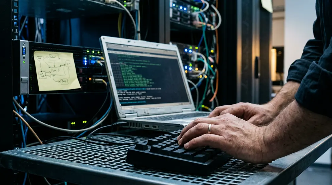 Entwickler analysiert kompromittierte CI/CD-Pipeline nach CERT-EU-Sicherheitsvorfall