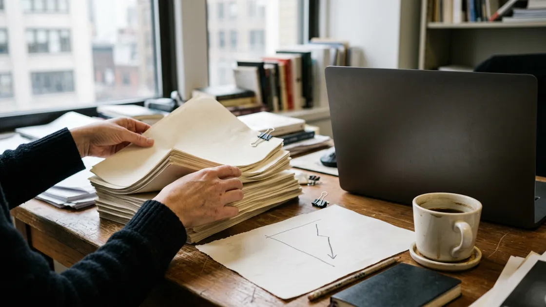 Diagramm mit Google KI Updates und Traffic-Auswirkungen auf Websites und SEO