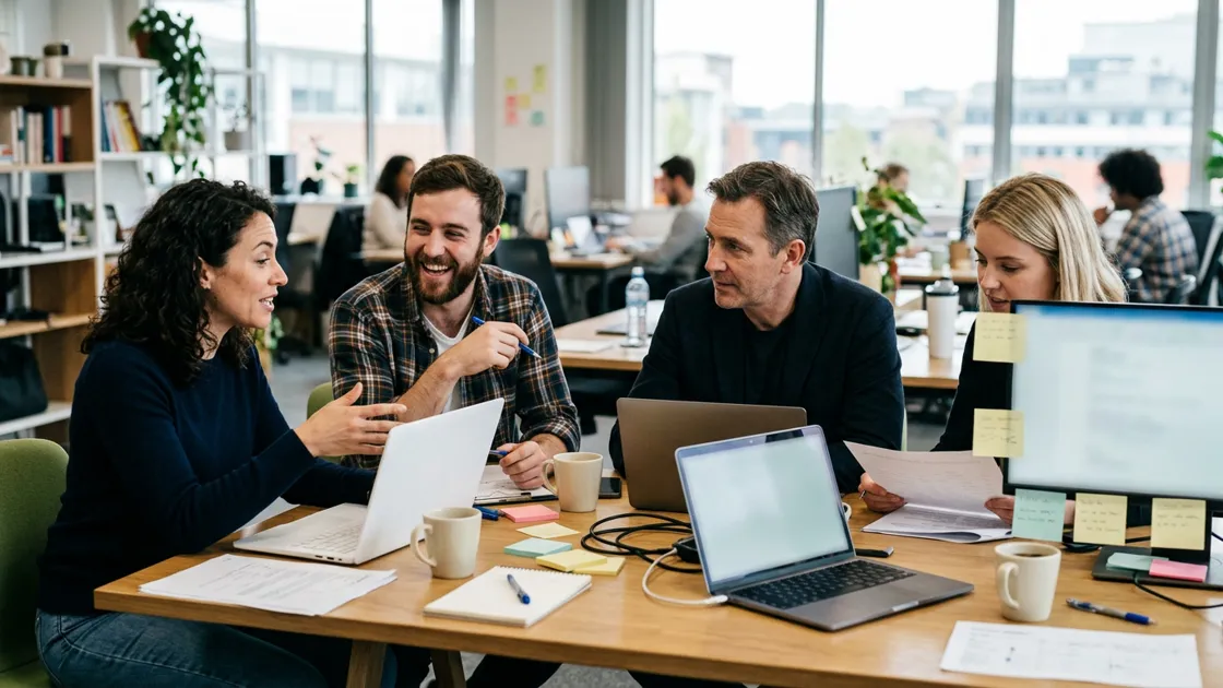 KI Agenten Kontrolle: Team bespricht Governance und Datenschutz