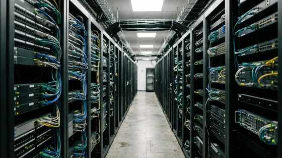 KI-Cloud und digitale Souveränität: Rechenzentrum als Symbolbild