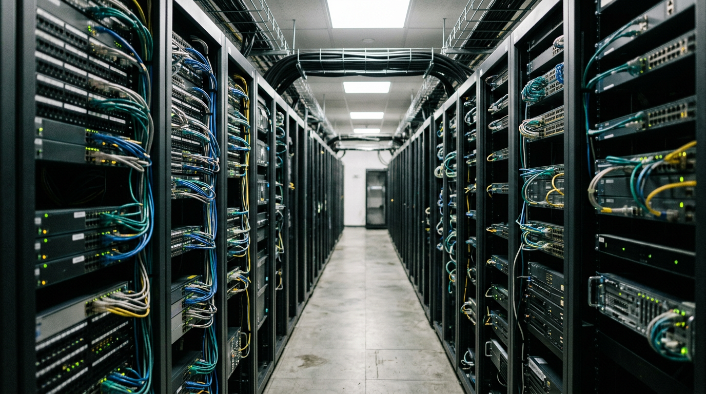 KI-Cloud und digitale Souveränität: Rechenzentrum als Symbolbild
