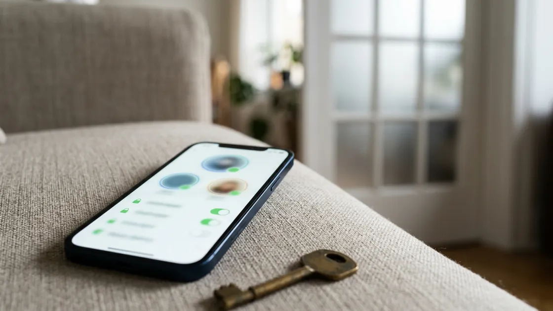 WhatsApp Status Datenschutz mit Kontakt-Ringen und Privatsphäre-Symbol